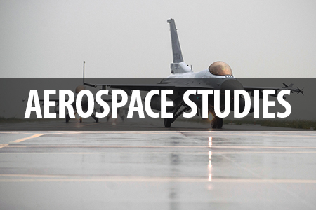 Aerospace Studies with picture of an airplane